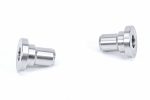 Two PERRIN Subframe Lockdown bushings on a white background.