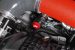Red PERRIN Clutch Delay Valve Delete installed on a Subaru.