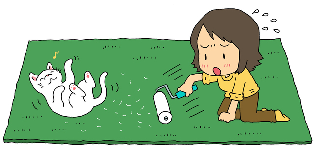 ペットの抜け毛対策