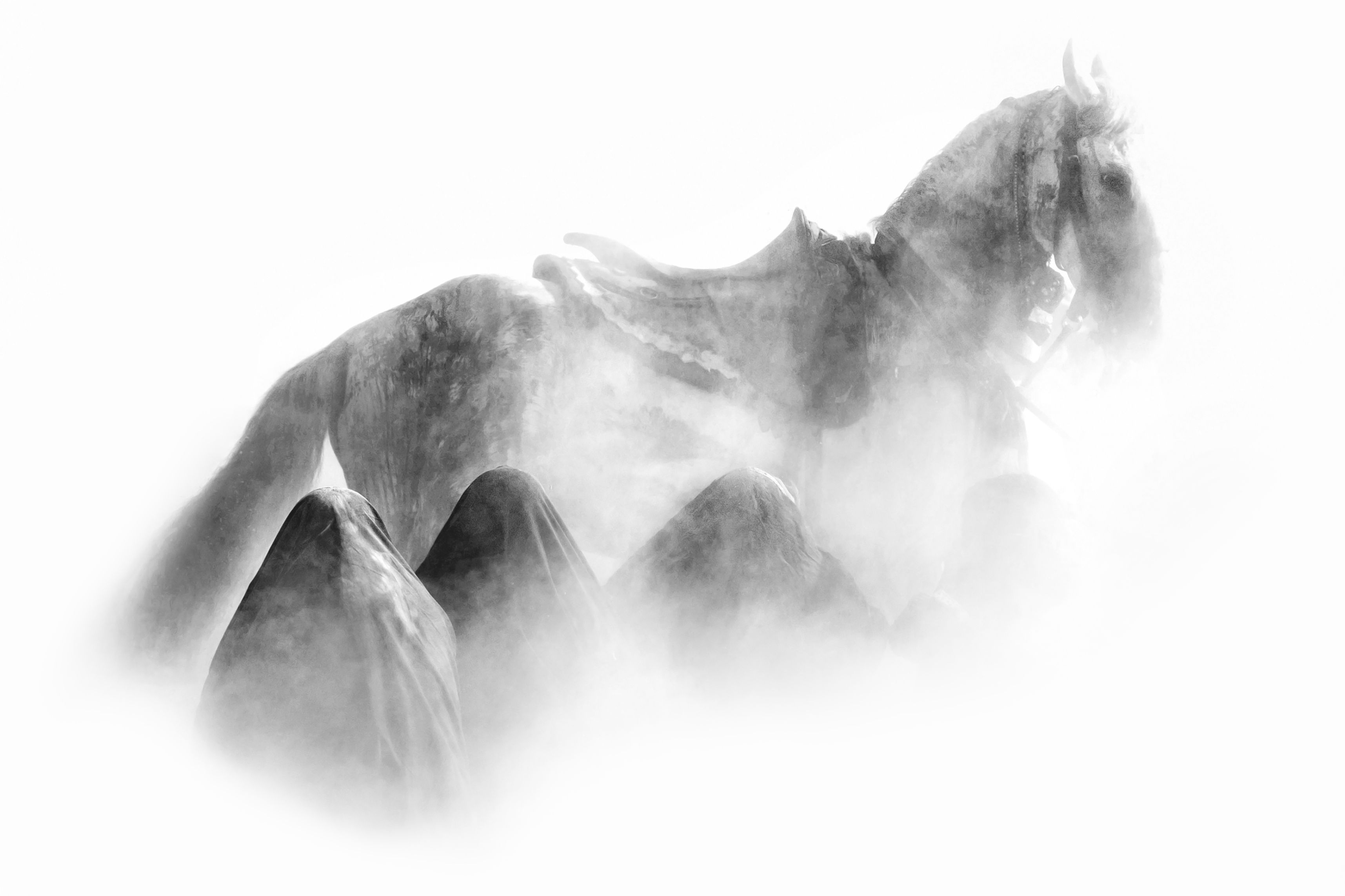 Heads, Dust and Smoke in the air International Photo Awards