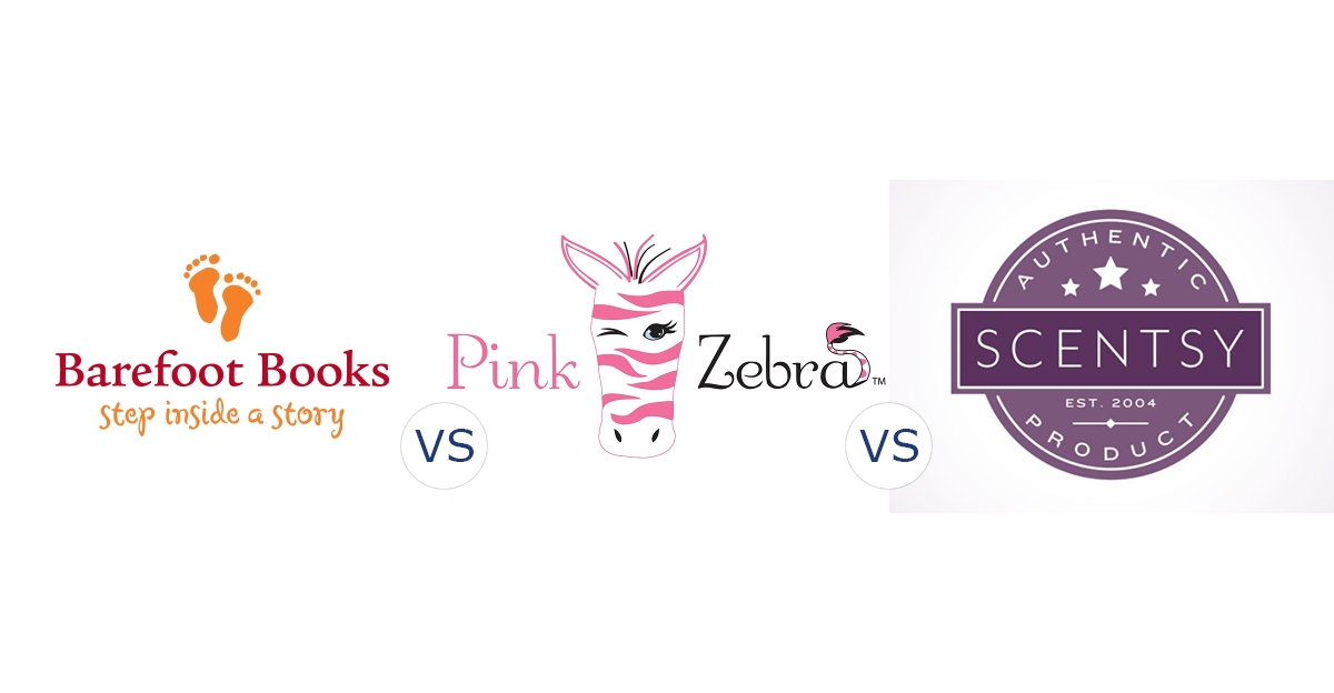 Barefoot Books vs. Pink Zebra vs. Scentsy
