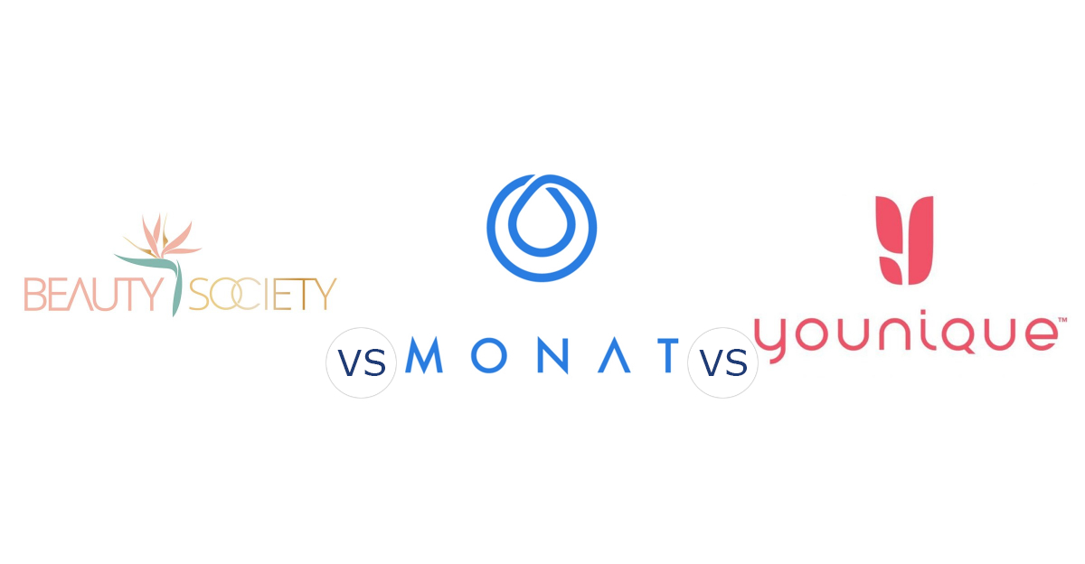 Beauty Society vs. Monat vs. Younique