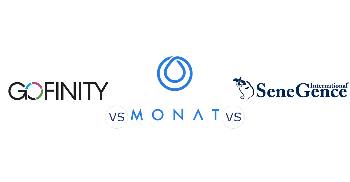 GOFINITY vs. Monat vs. SeneGence