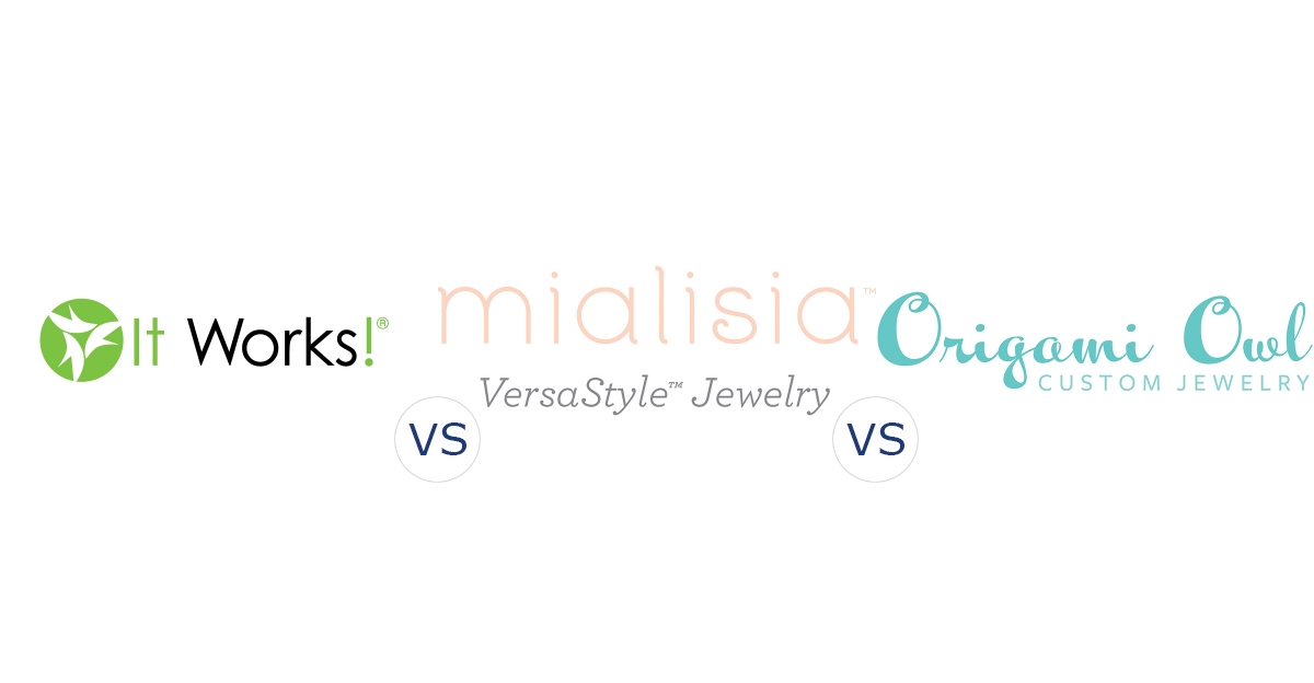 It Works! Global vs. Mialisia Jewelry vs. Origami Owl