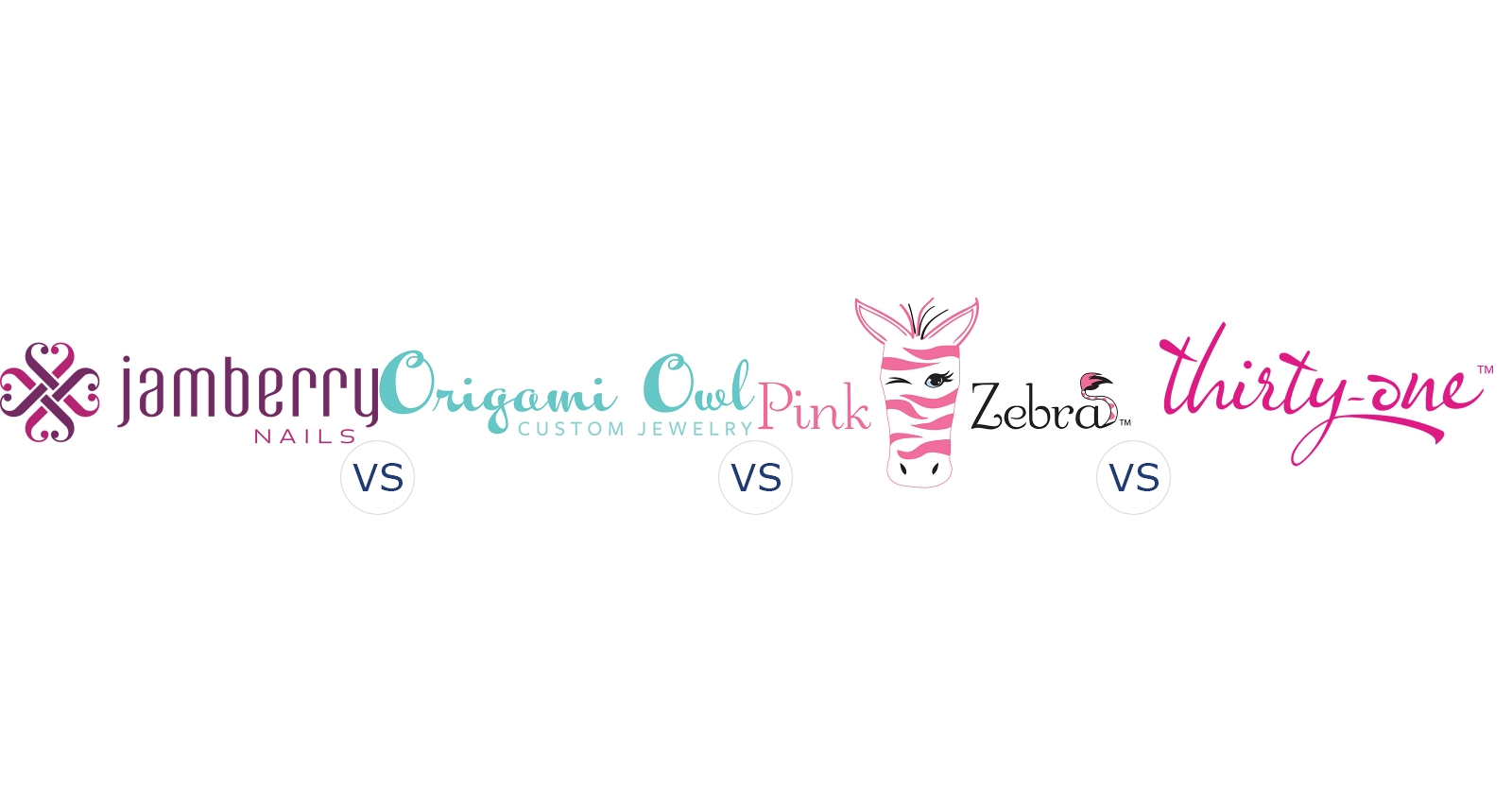 Jamberry Nails vs. Origami Owl vs. Pink Zebra vs. Thirty One Gifts