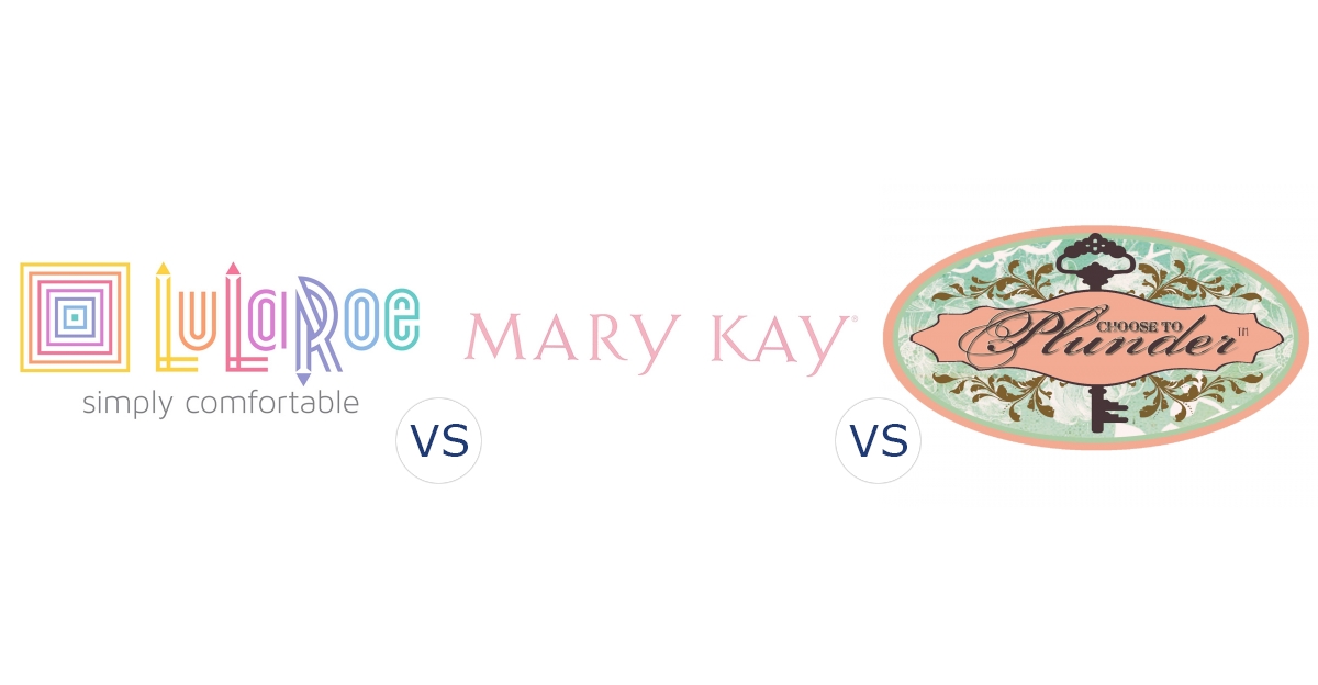 LuLaRoe vs. Mary Kay vs. Plunder Design