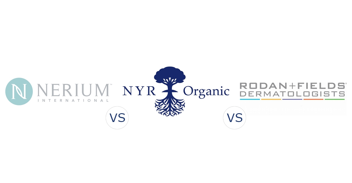 Nerium International vs. NYR Organic vs. Rodan and Fields