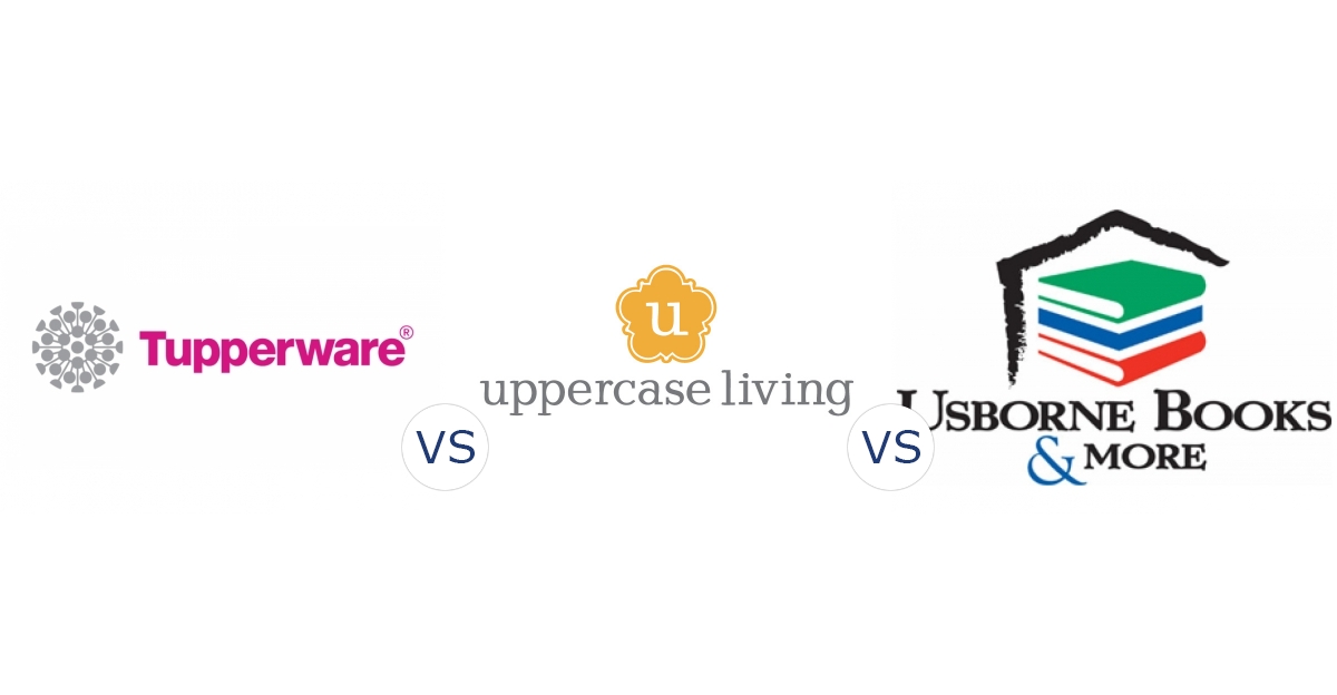 Tupperware vs. Uppercase Living vs. Usborne Books Compare Direct Sales Companies