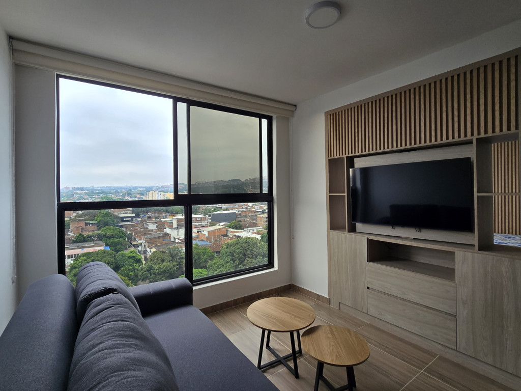 Apartaestudio En Venta - El Refugio, Cali