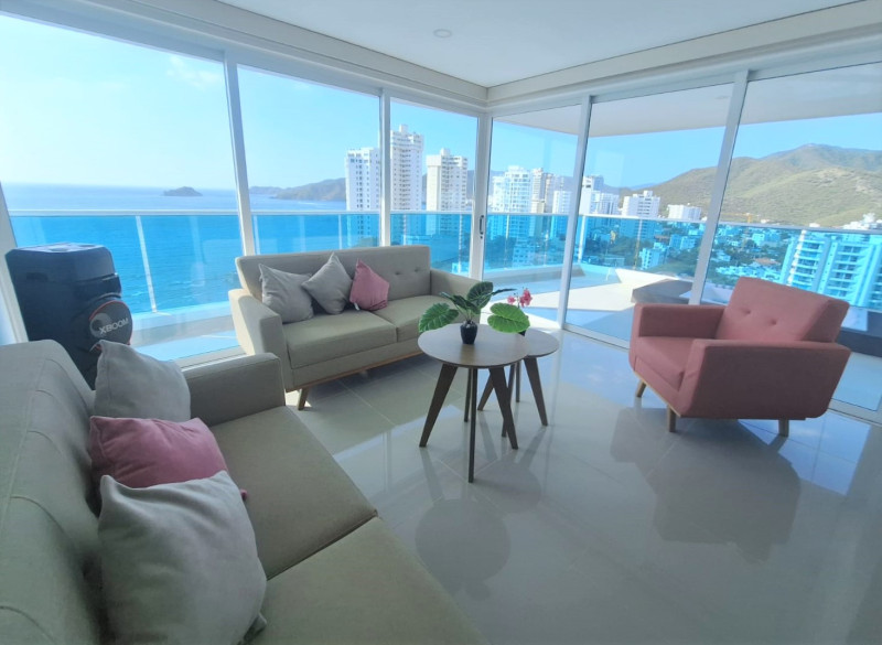 Apartamento En Venta - Playa Salguero, Santa Marta