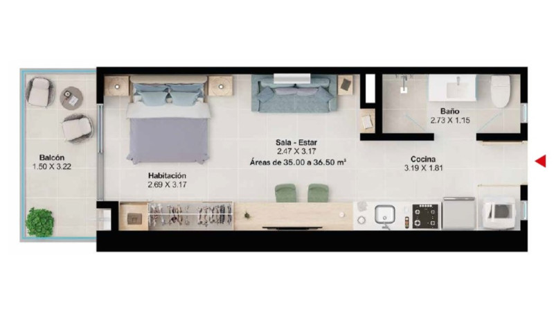Apartamento En Venta - Playa Salguero, Santa Marta