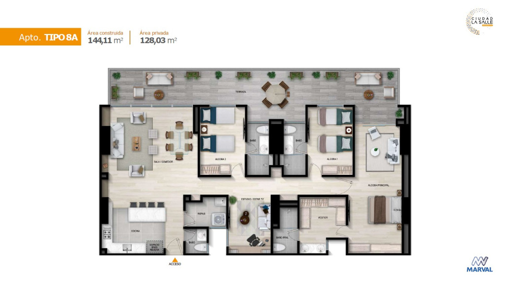 Apartamento En Venta - San José De Usaquén, Bogotá