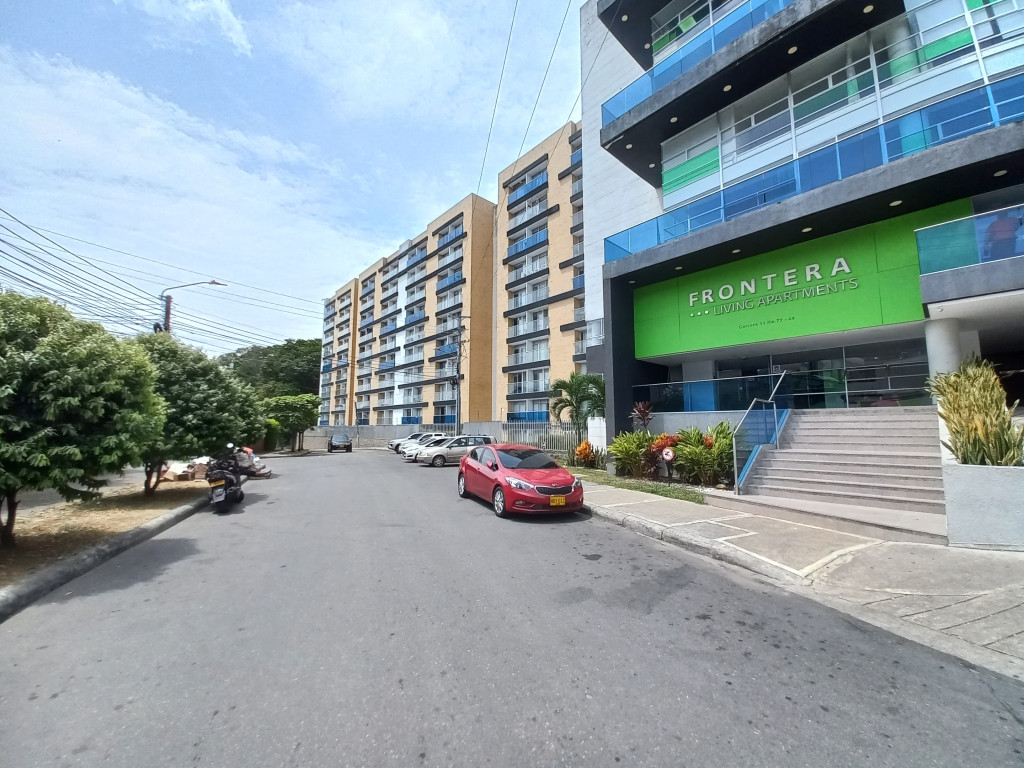 Apartaestudio En Arriendo - Edificio Frontera Piso 9 Amoblado, Ibagué