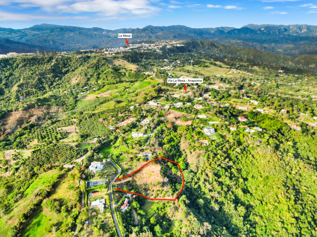 Lote En Venta - Condominio Campestre Loma De Palma, La Mesa