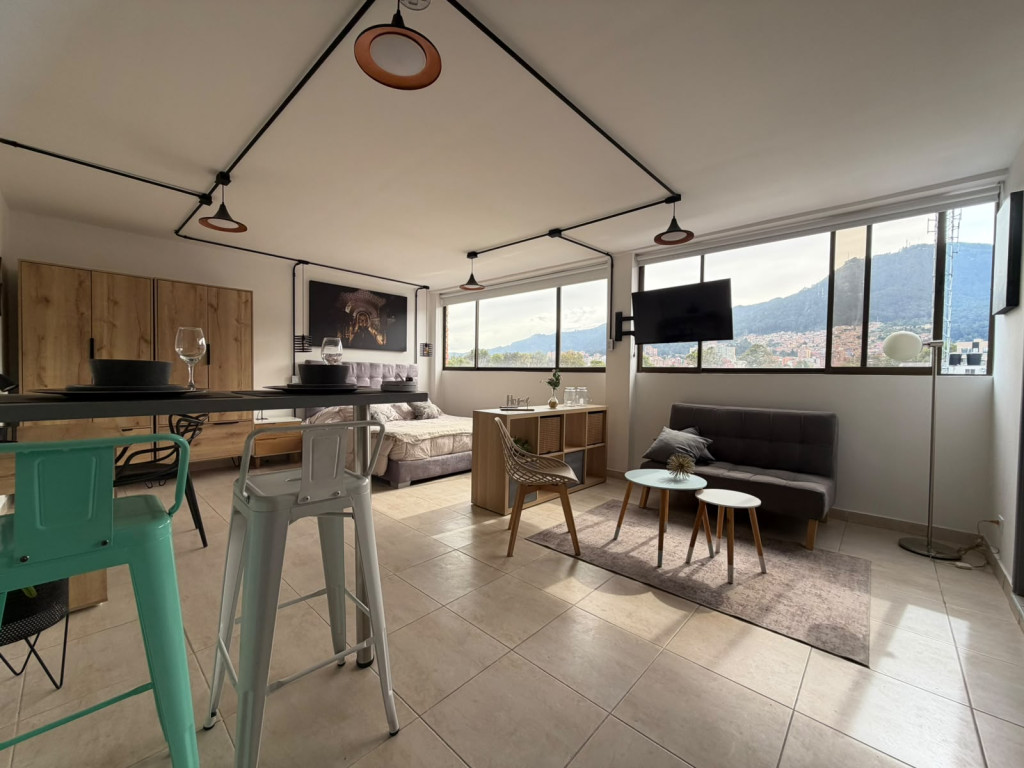 Apartaestudio En Arriendo - La Soledad-Teusaquillo, Bogotá