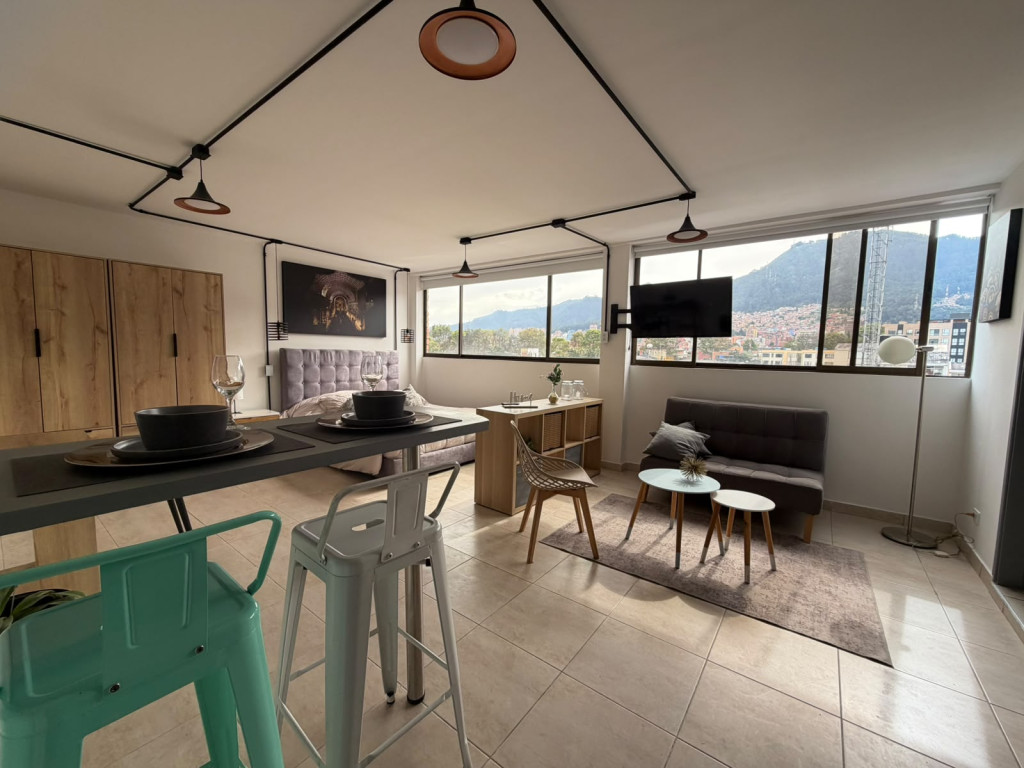 Apartaestudio En Arriendo - La Soledad-Teusaquillo, Bogotá