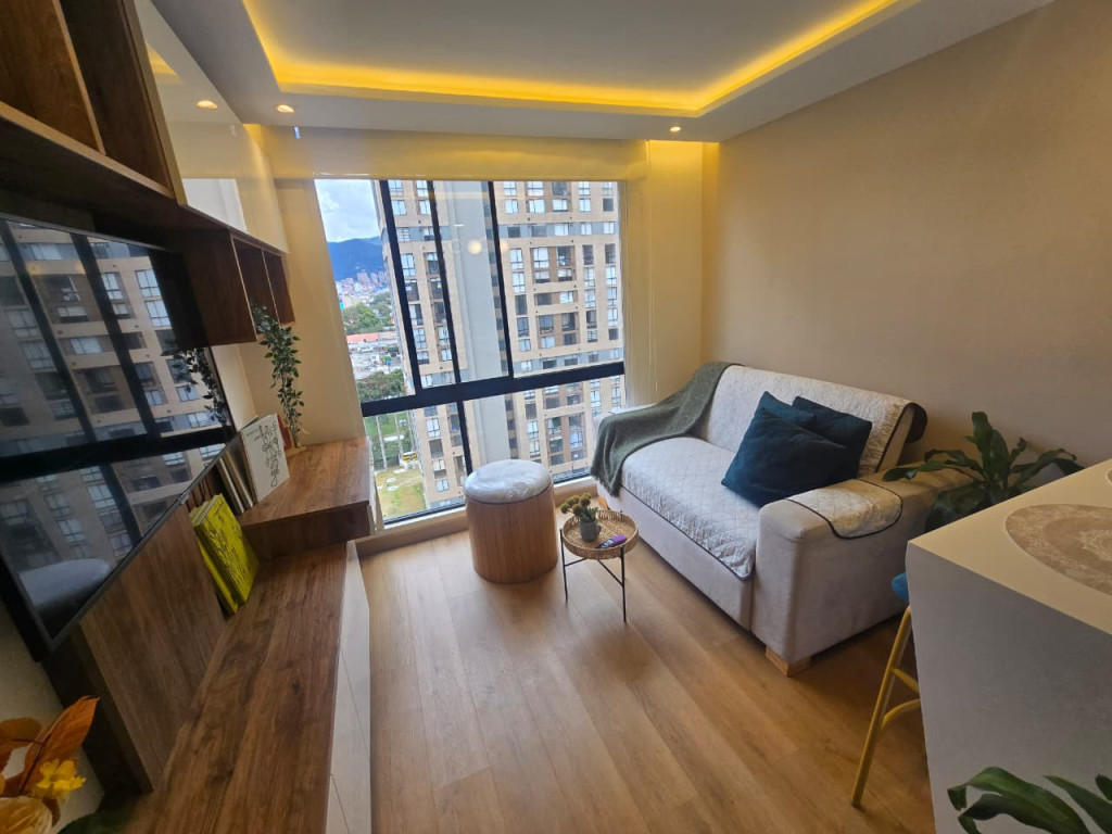 Apartamento de 1 alcoba en arriendo en José Joaquín Vargas, Bogotá, 30 m² · foto 4 de 17