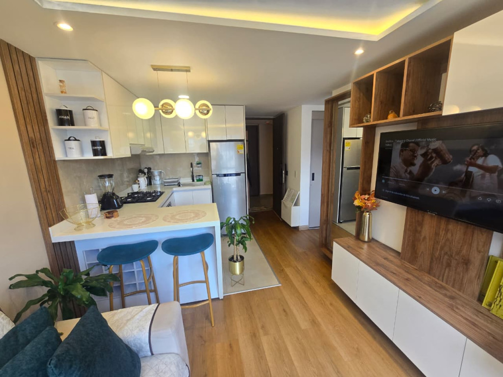 Apartamento de 1 alcoba en arriendo en José Joaquín Vargas, Bogotá, 30 m² · foto 5 de 17