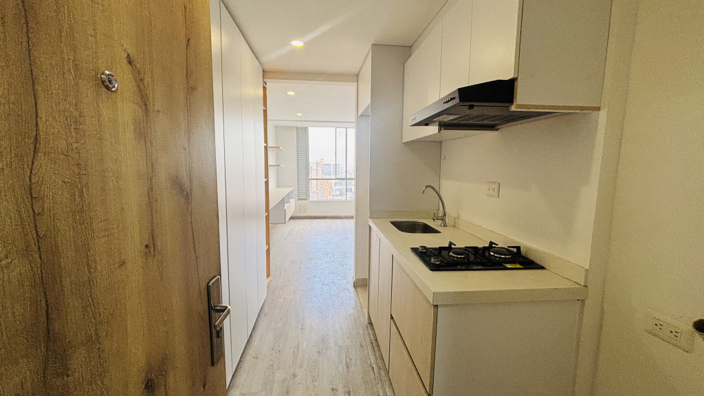 Apartaestudio en venta en Usatama, Bogotá, 26 m² · foto 3 de 17