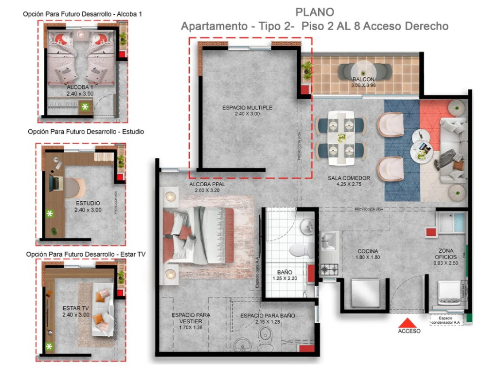 Apartamento En Venta - Valle Del Lili, Cali