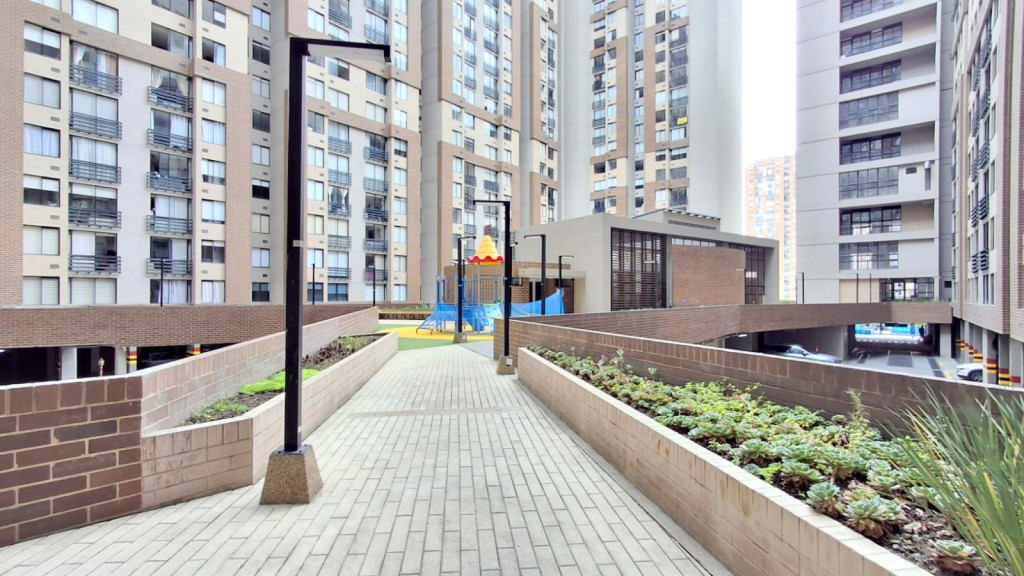 Apartamento de 2 alcobas en arriendo en Montevideo, Bogotá, 41 m² · foto 9 de 10