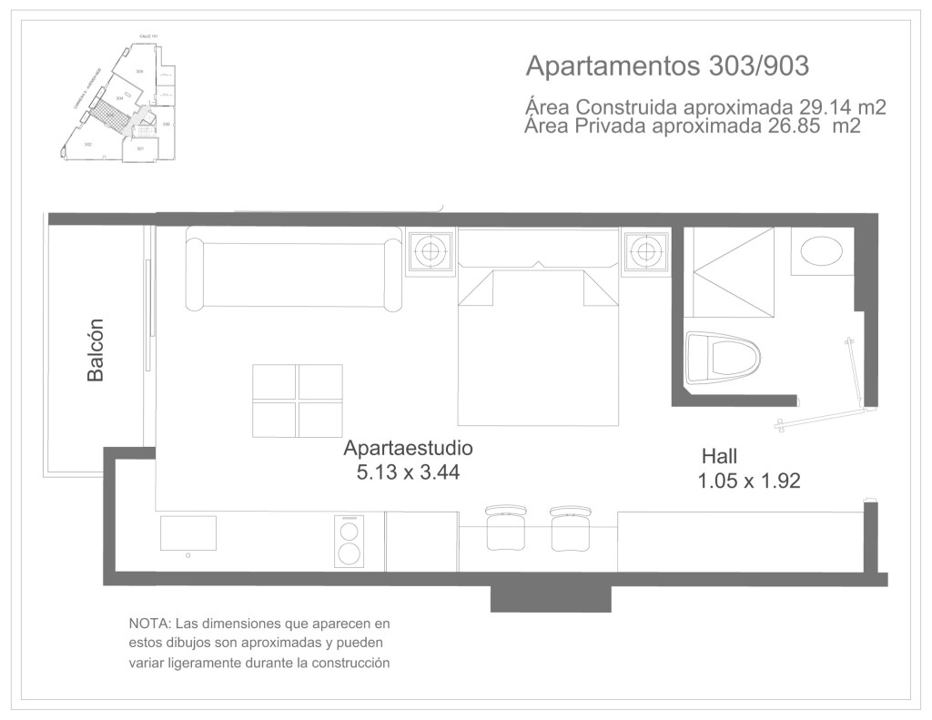 Apartaestudio En Venta - Rincon Del Chicó, Bogotá