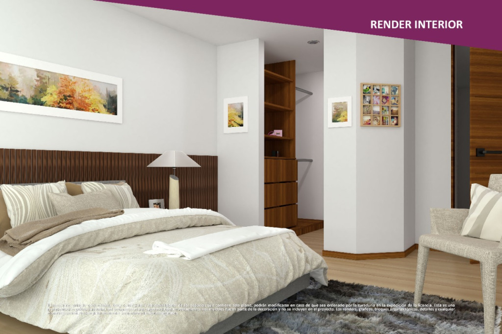 Apartamento de 2 alcobas en venta en Chico Norte, Bogotá, 85 m² · foto 5 de 6