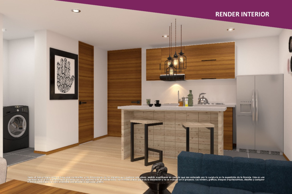 Apartamento de 2 alcobas en venta en Chico Norte, Bogotá, 85 m² · foto 6 de 6