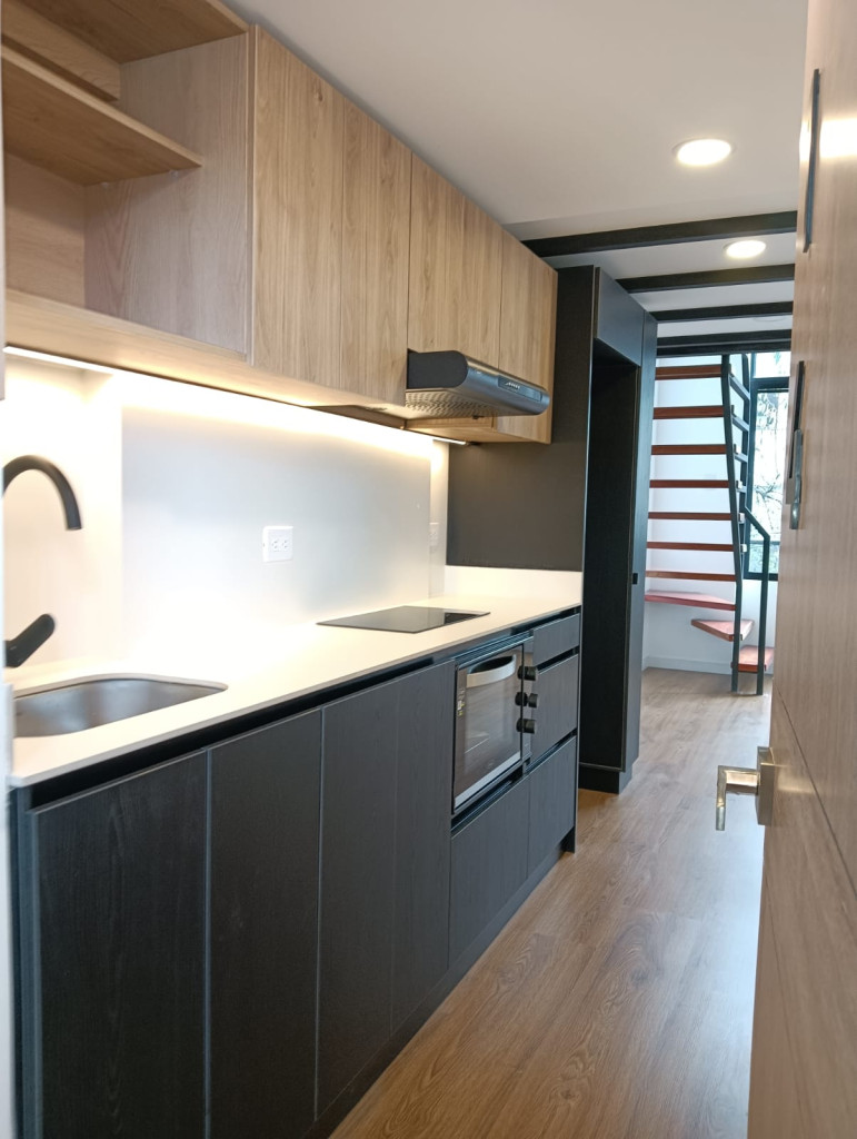 Apartamento de 1 alcoba en venta en La Castellana, Bogotá, 22 m² · foto 3 de 24