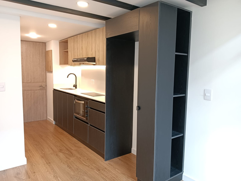 Apartamento de 1 alcoba en venta en La Castellana, Bogotá, 22 m² · foto 4 de 24