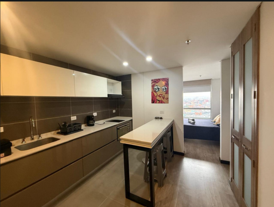 Apartaestudio En Arriendo - Chapinero Central, Bogotá