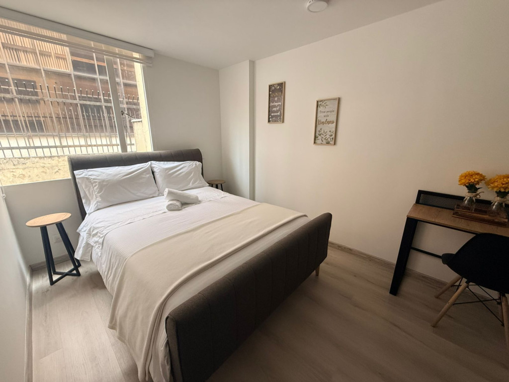 Apartaestudio En Arriendo - Quinta Camacho, Bogotá