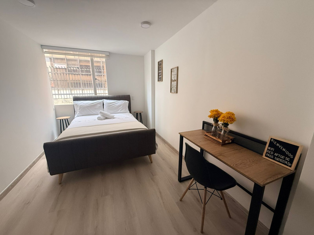 Apartaestudio En Arriendo - Quinta Camacho, Bogotá