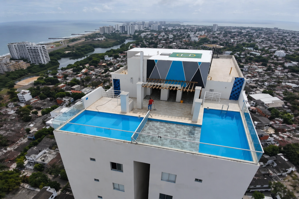 Vista de fachada