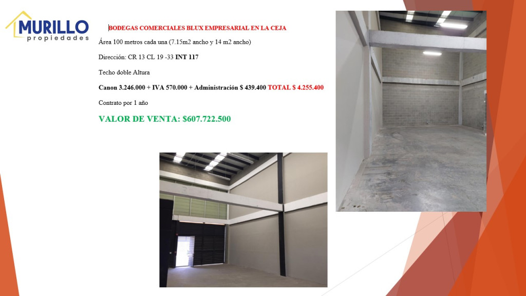 Bodega en Venta en La ceja, La Ceja — foto 1