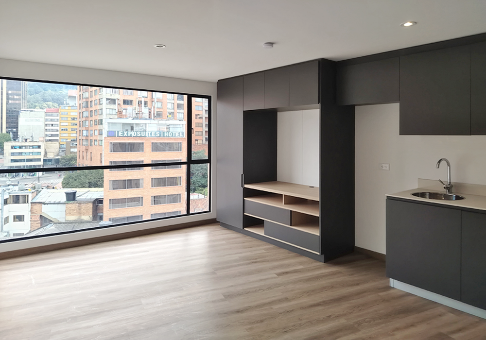 Apartaestudio En Arriendo - Centro Internacional, Bogotá