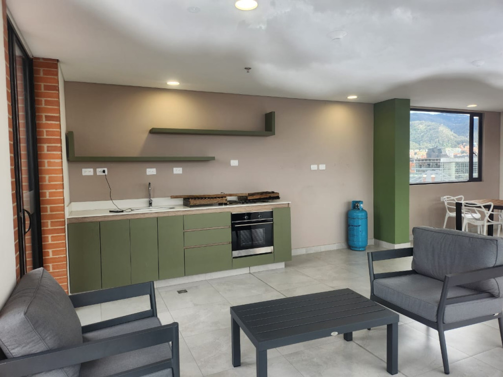 Apartaestudio En Arriendo - La Castellana, Bogotá