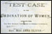Test Case on the Ordination of Women Appealed from the New England General Conference to General Conference