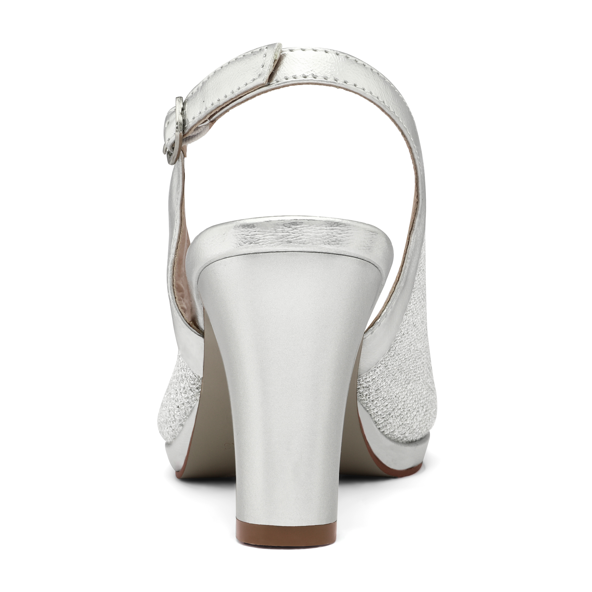 DREAM PAIRS Women's Chunky Platform Pump Shoes Peep Toe Slingback Dress Shoes - Picture 25 of 30