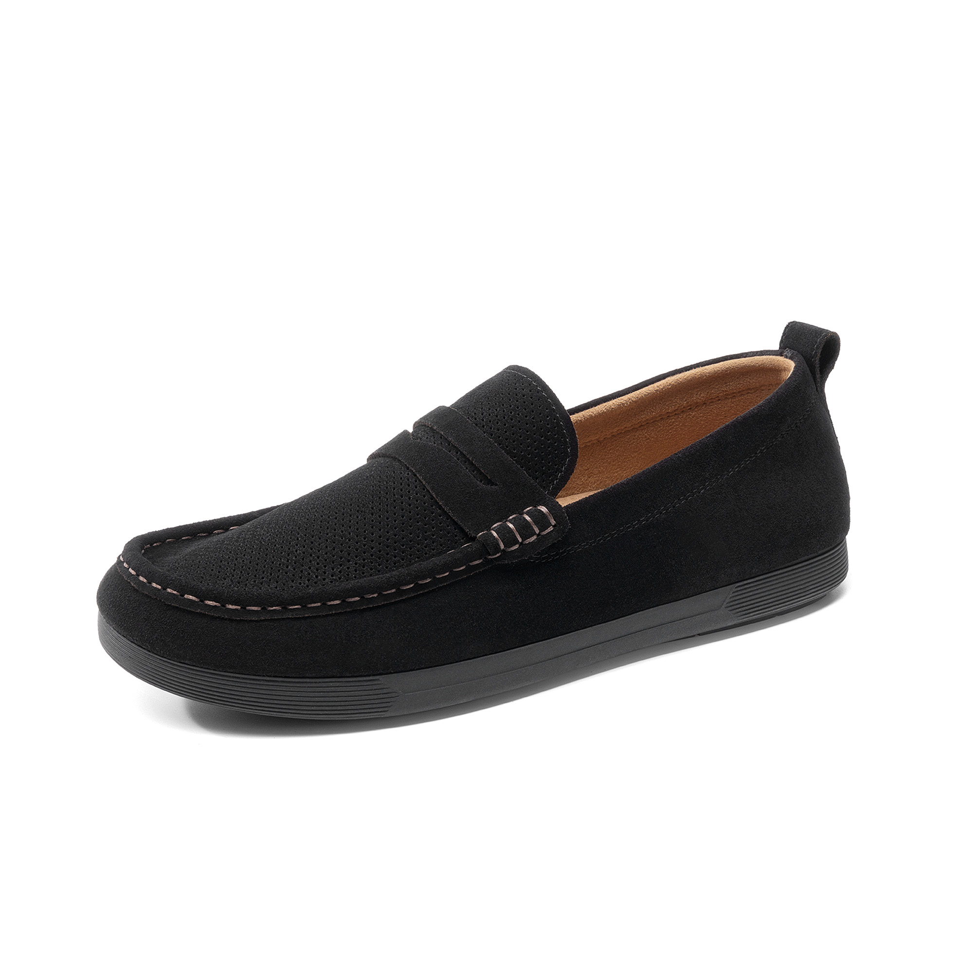 Men&rsquo;s Slip-on Penny Loafers Suede Moccasins Casual Driving Shoes Comfortable