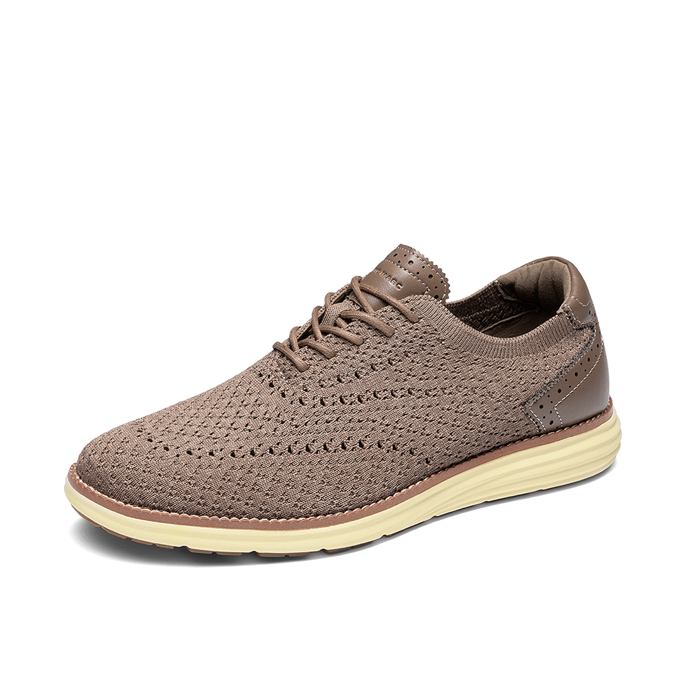 Men’s Lace-Up Oxfords Casual Comfort Sneakers Lightweight Walking Shoes