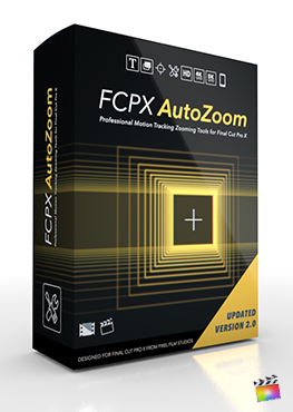 Final Cut Pro X Plugin FCPX Auto-Zoom 2.0 Pixel Film Studios
