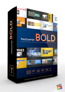 Final Cut Pro X Plugin ProChapter Bold from Pixel Film Studios