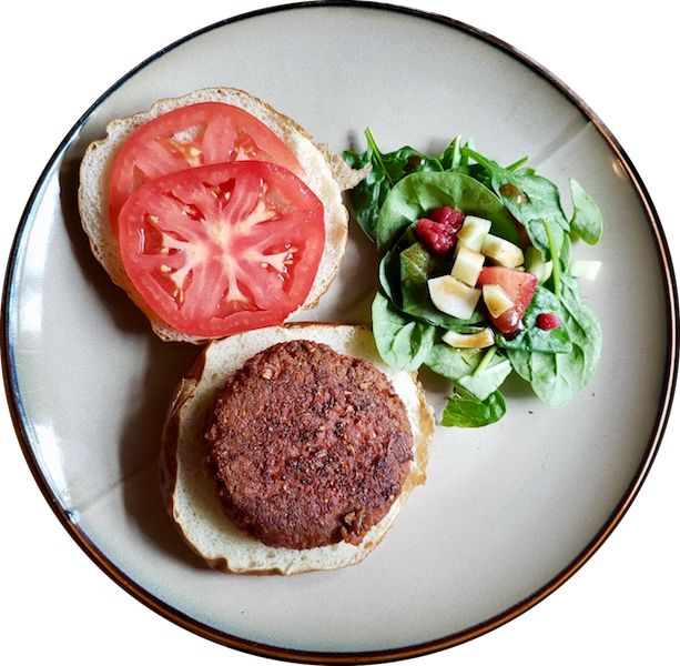 Brown Sugar Bourbon Vegan Burgers