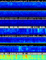 Spectrogram for Portland at 2025/10/12 01:00 GMT+0