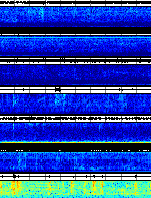 Spectrogram for Portland at 2025/10/12 02:10 GMT+0