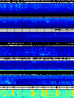 Spectrogram for Portland at 2025/10/12 04:40 GMT+0