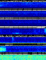 Spectrogram for Portland at 2025/10/12 08:00 GMT+0