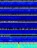 Spectrogram for Portland at 2025/10/12 09:50 GMT+0