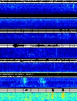 Spectrogram for Portland at 2025/10/12 13:10 GMT+0